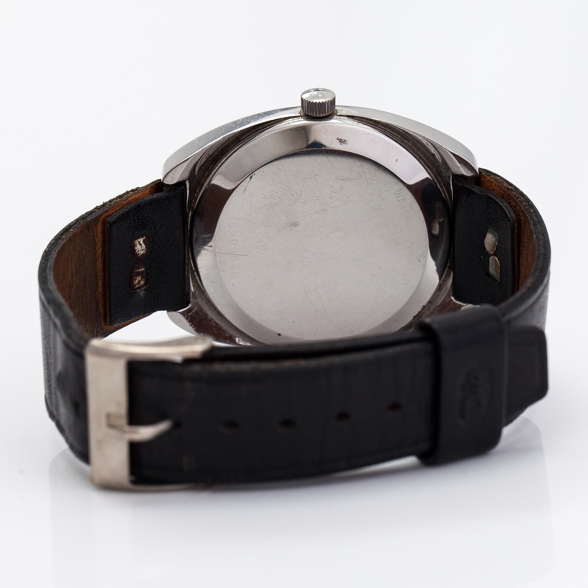 Eterna Sonic, electronic, wristwatch, 35 mm.
