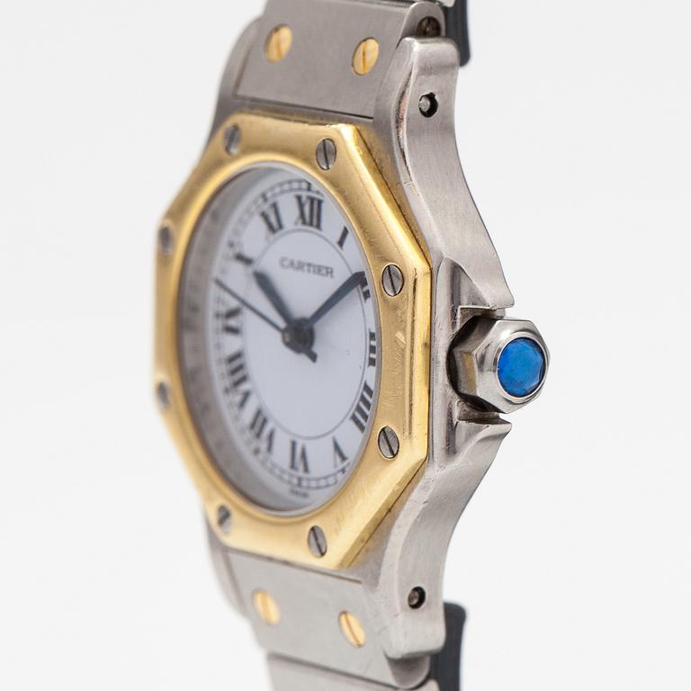 Cartier, Santos, wristwatch, 25 mm.