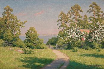 Johan Krouthén, Summer landscape.