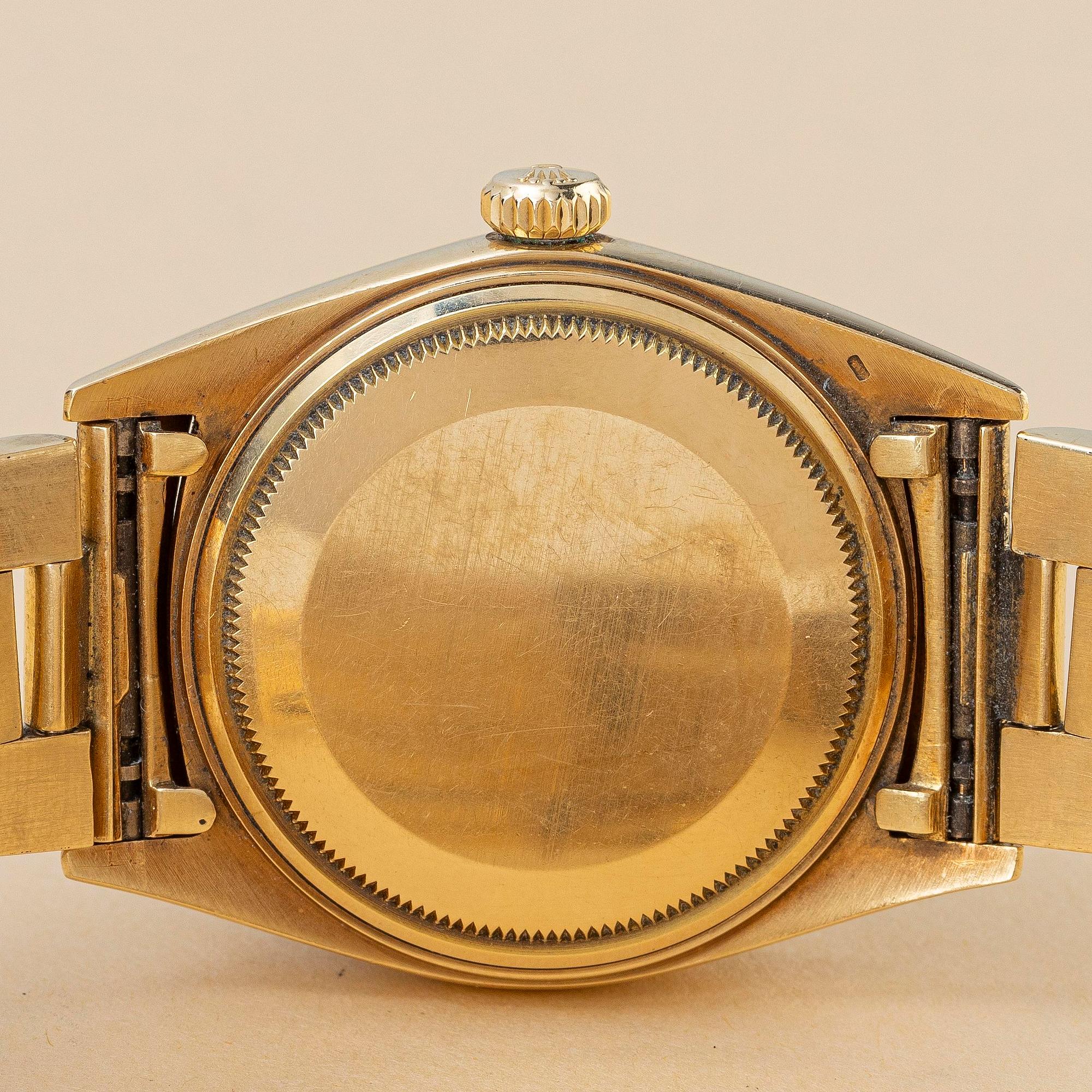 Rolex, Day-Date, "The Three Crowns", "Cal 1555", "Swedish Day", ca 1963.