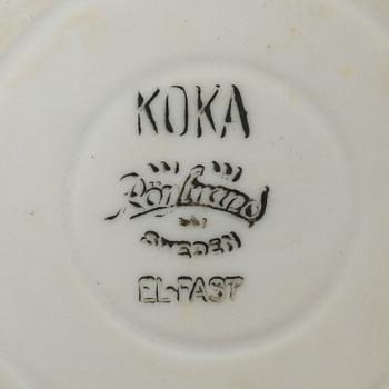 Hertha Bengtson, a 'Koka' dinner service, , 41 pieces, Rörstrand.
