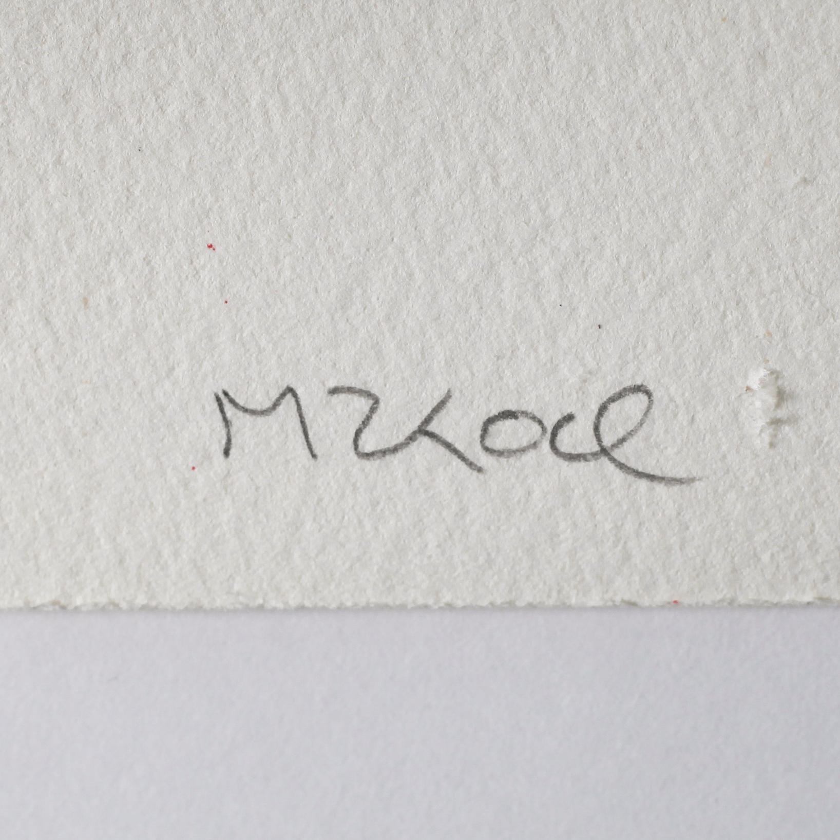 MAKODE LINDE, litografi, signerad, numrerad 1/17.