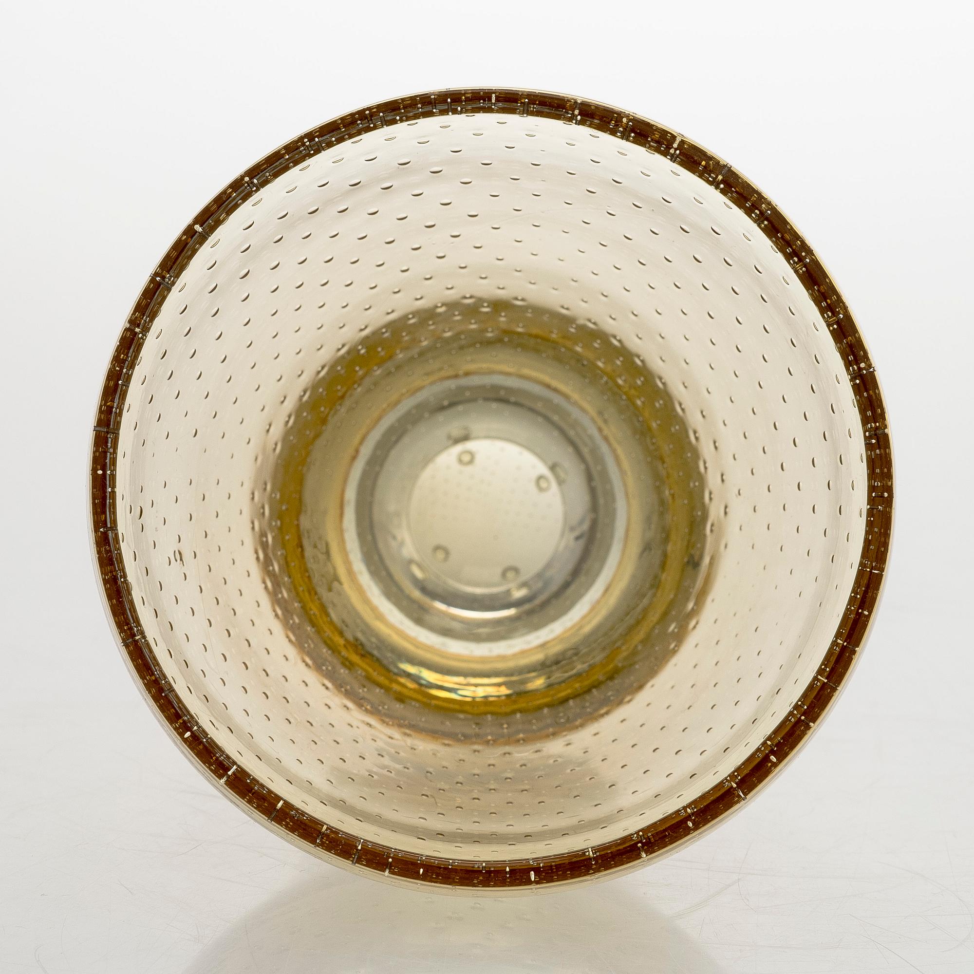 Gunnel Nyman, vas, modell "GN 12", signerad G. Nyman Nuutajärvi Notsjö -56.