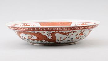 SKÅLFAT, porslin, Kina, sannolikt 1900-tal.