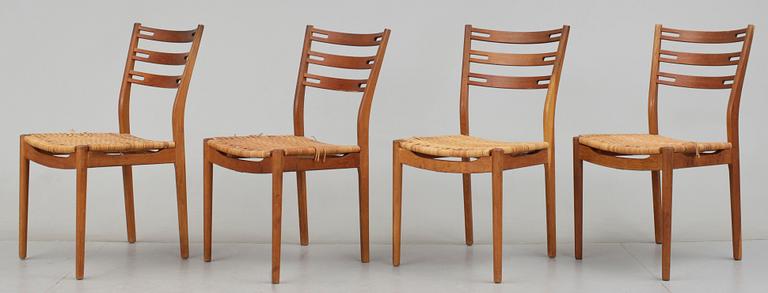STOLAR, 4 st, Sibast Furniture, Danmark, 1900-talets mitt.