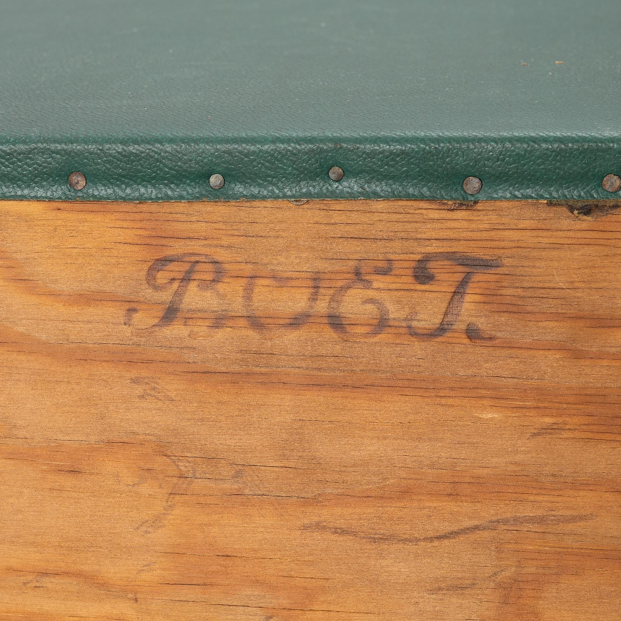 Otto Schulz, a casket, Boet, Gothenburg, first half of the 20th century.