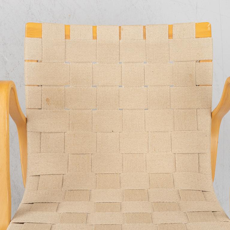 Bruno Mathsson,  fåtöljer, ett par, ”Eva hög”, Dux, 1900-talets slut.