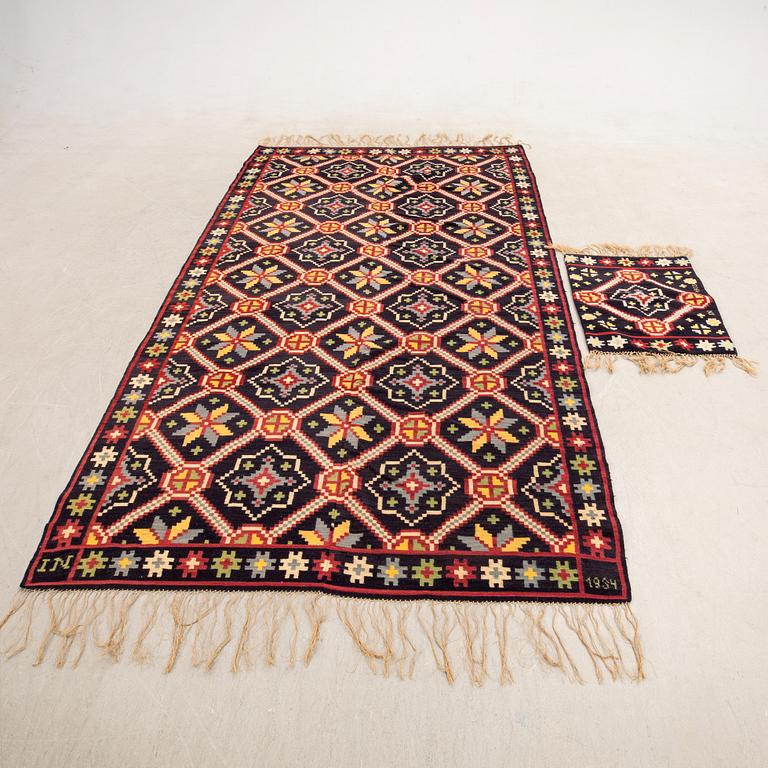 Wall hangings, 2 pcs, first half of the 20th century.