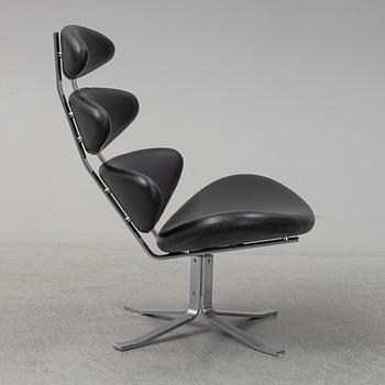 POUL VOLTHER, fåtölj, "Corona EJ 5", Erik Jørgensen, Danmark, 2000-tal.