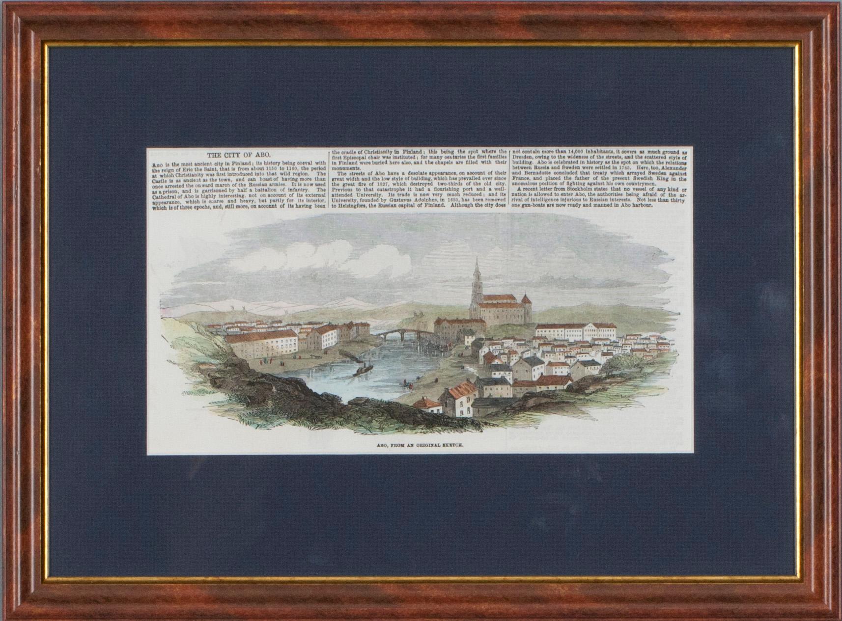 XYLOGRAFIA, The illustrated London News, Turku, 1800-luvun loppuluoli.