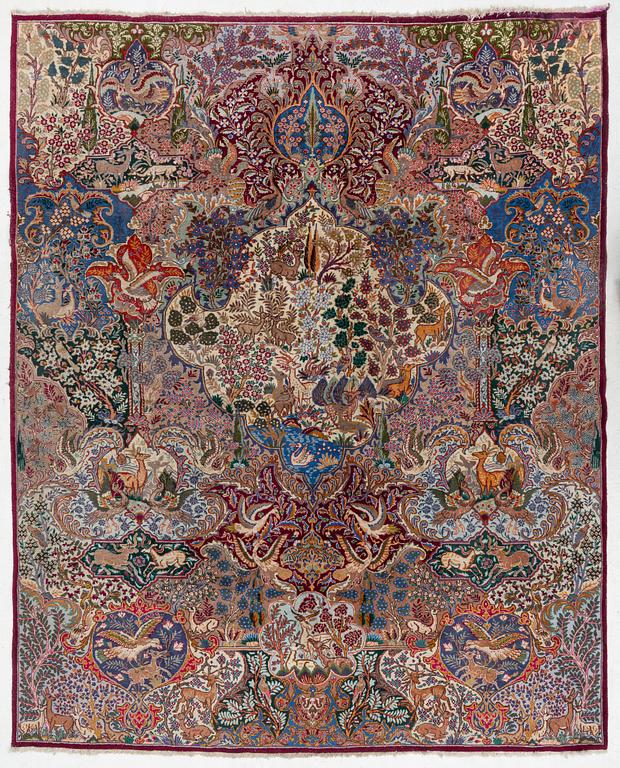 Carpet, Kashmar, 380 x 300 cm.