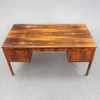 Erik Wörtz, a rosewood venered model 'Exklusiv' writing desk, IKEA, 1960s.
