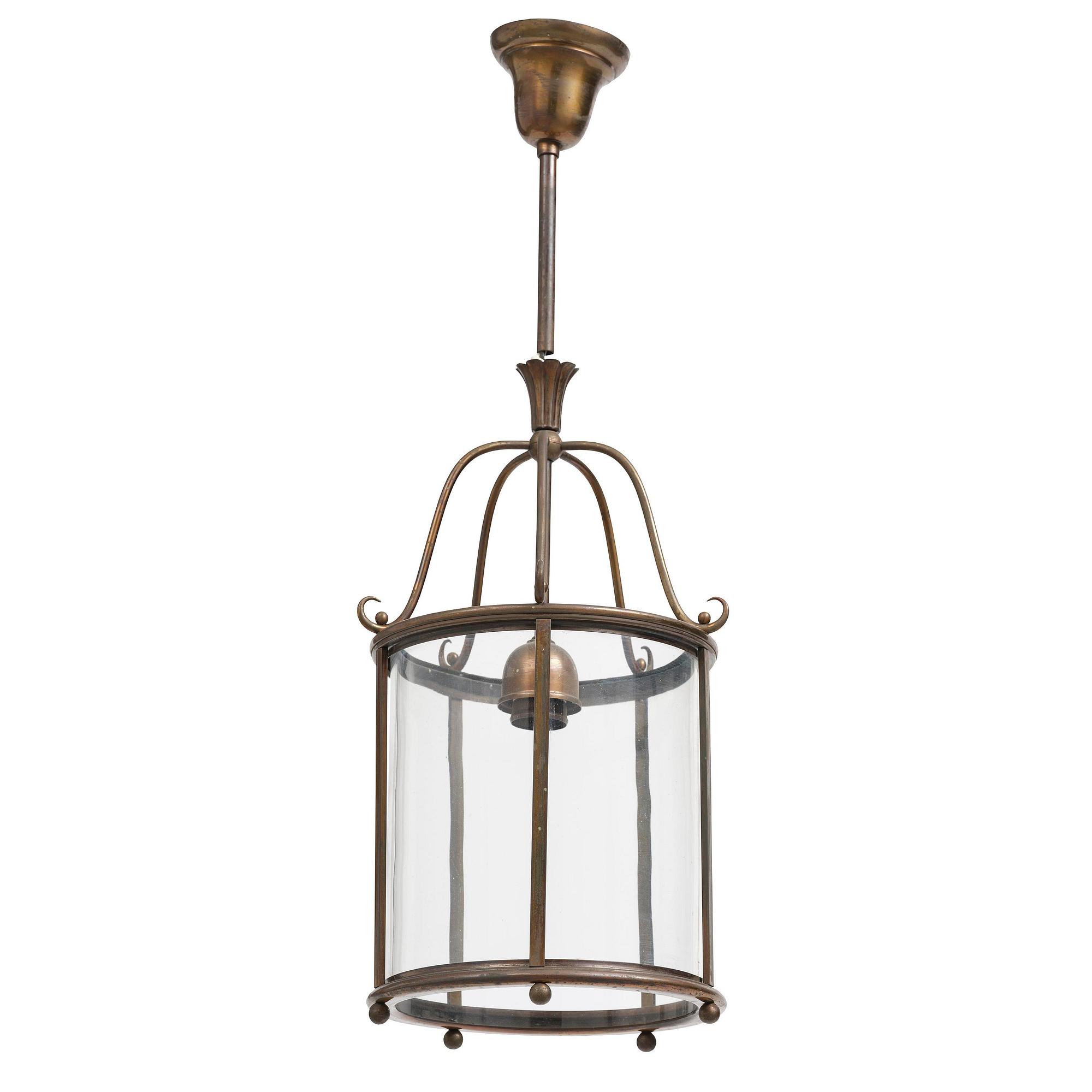 Harald Notini, a ceiling lamp model "6051", Arvid Böhlmarks Lampfabrik, Stockholm, 1920s-30s.
