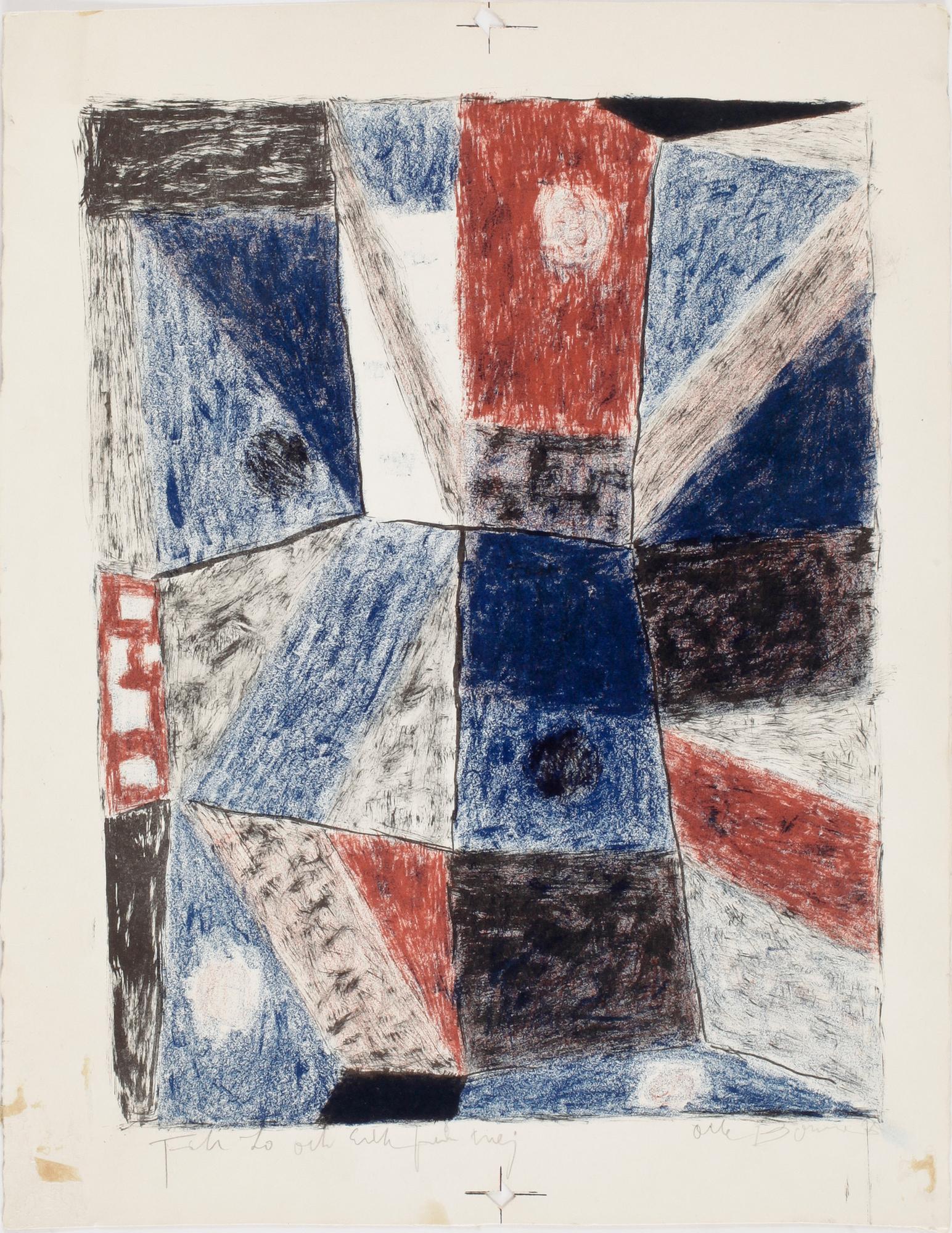 PARTI GRAFIK samt TECKNING,  bla Sven X:et, Olle Bonnier, Carl Fredrik Reuterswärd, Karl Axel Pehrson, Stellan Mörner.