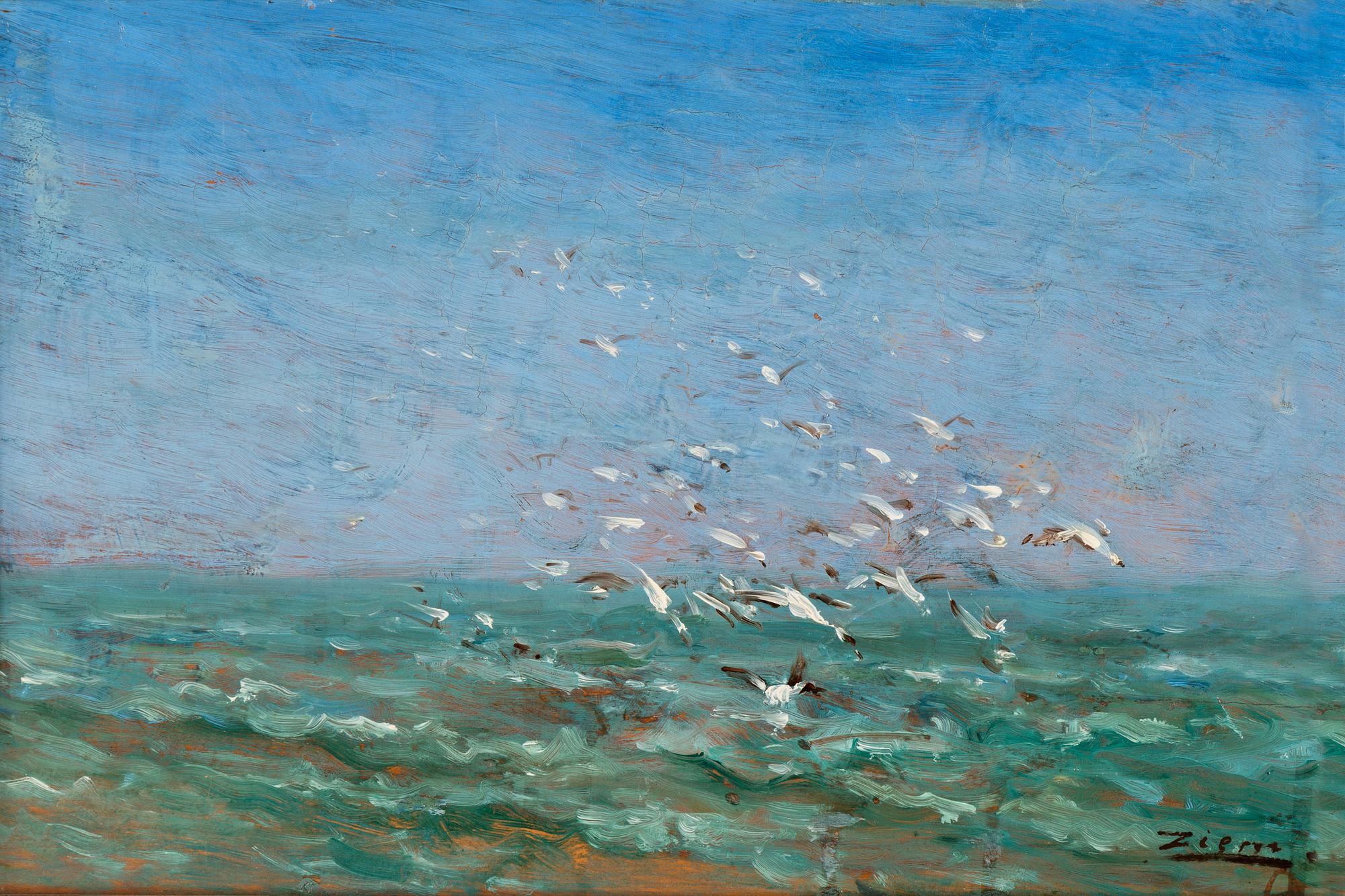 Félix Ziem, "Les Mouettes".