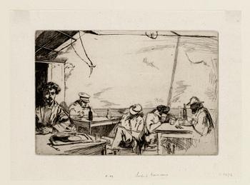 422. James Mac Neill Whistler, "Soupe à trois sous".