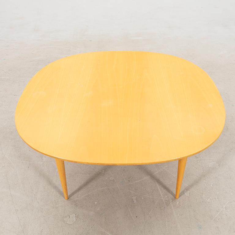 Bruno Mathsson, "Supercirkel" coffee table, Värnamo, second half of the 20th century.