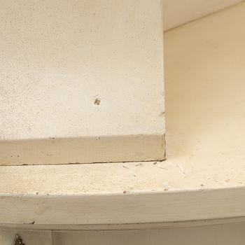Corner cabinet, circa mid-20th century, Gustavian style.