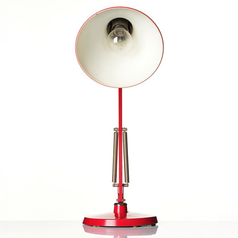 Jac Jacobsen, a desk lamp, model "L 9", Luxo, Norway, mid-20th century.