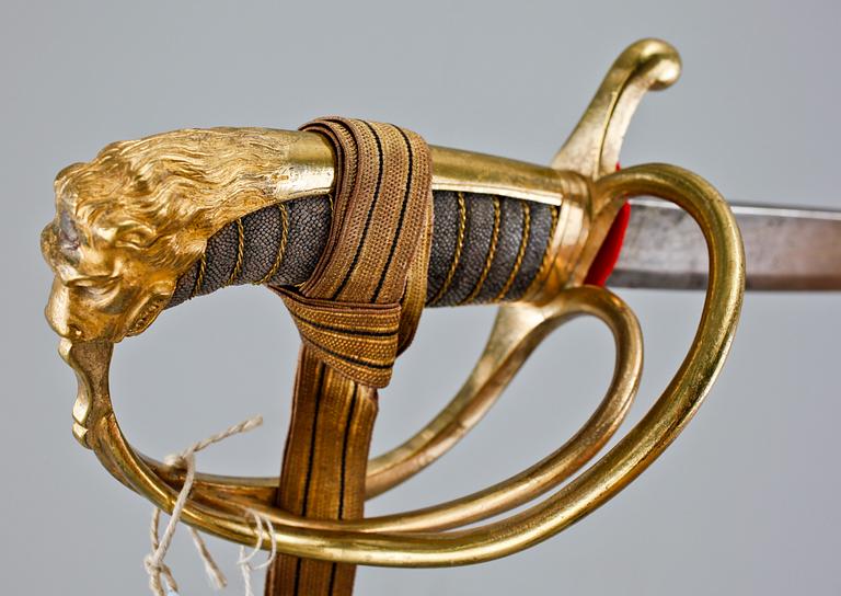 OFFICERSSABEL, Sverige, 1800-tal.