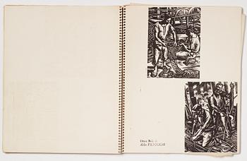 Art magazine, "Xylographie revue internationale de gravures sur bois", no 7 February 1935.