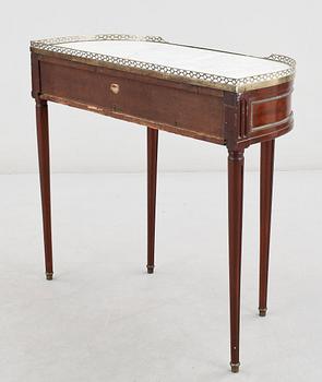 KONSOLBORD, s.k. Console dessert, Louis XVI-stil, 1900-tal.