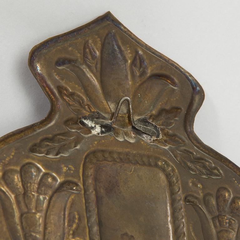 Antti Hakkarainen, a pair of 1930s '1100' candle wallsconce for Taidetakomo Antti Hakkarainen.