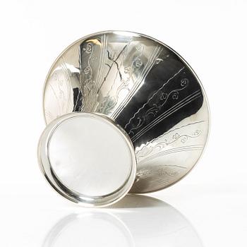 Guldsmedsaktiebolaget (GAB), GAB, skål, silver, Swedish Grace, Stockholm 1929.