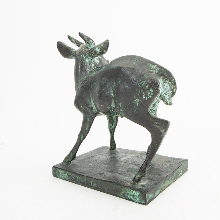 Okänd konstnär 1900-tal , signed HL patinated bronze.