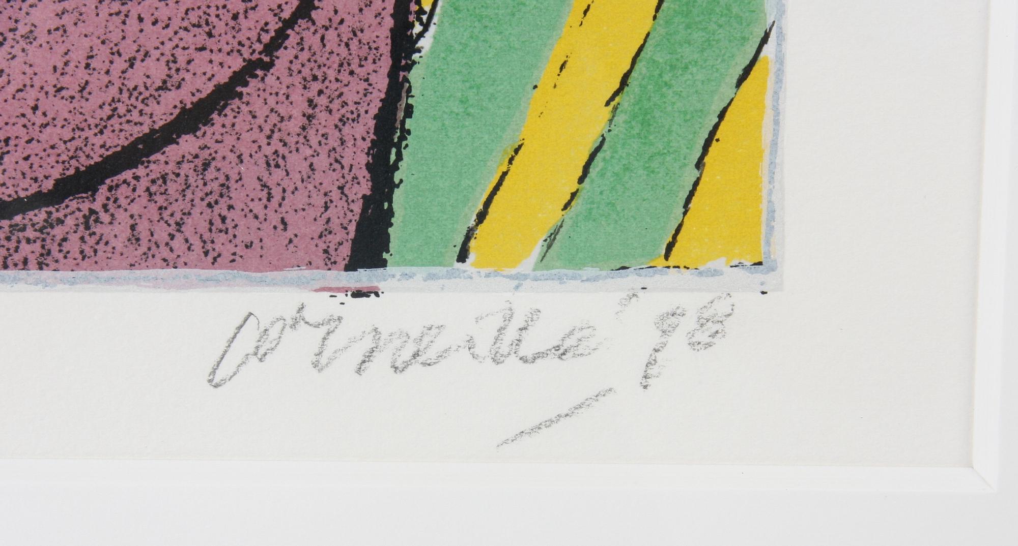 CORNEILLE, BEVERLOO. Serigrafi, sign o numr 85/150.