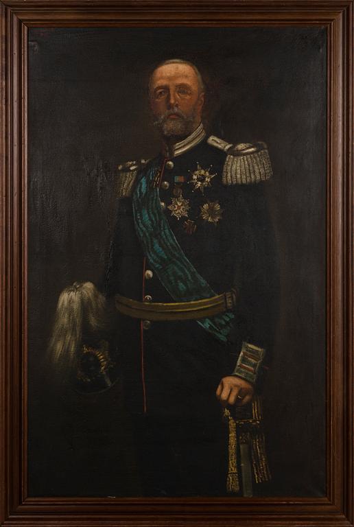 CARL GABRIEL WADELL, oil on canvas, signed and dated 1895.