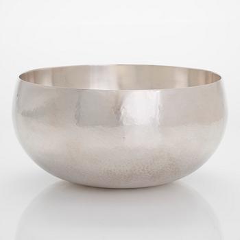 Tapio Wirkkala, silver, ETYK-bowl, TW 445, Kultakeskus, Hämeenlinna 1978.