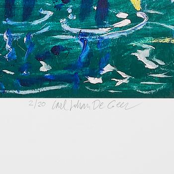 Carl Johan De Geer, "Vem är du?".