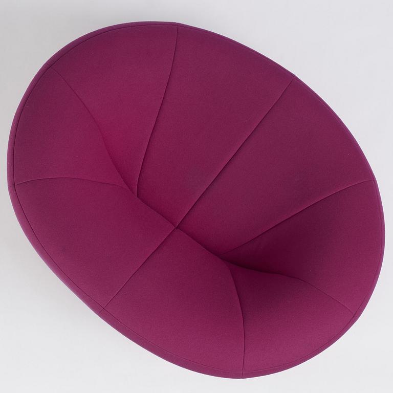 Pierre Paulin, a "Pumpkin" easy chair, Ligne Roset, France post 1971.