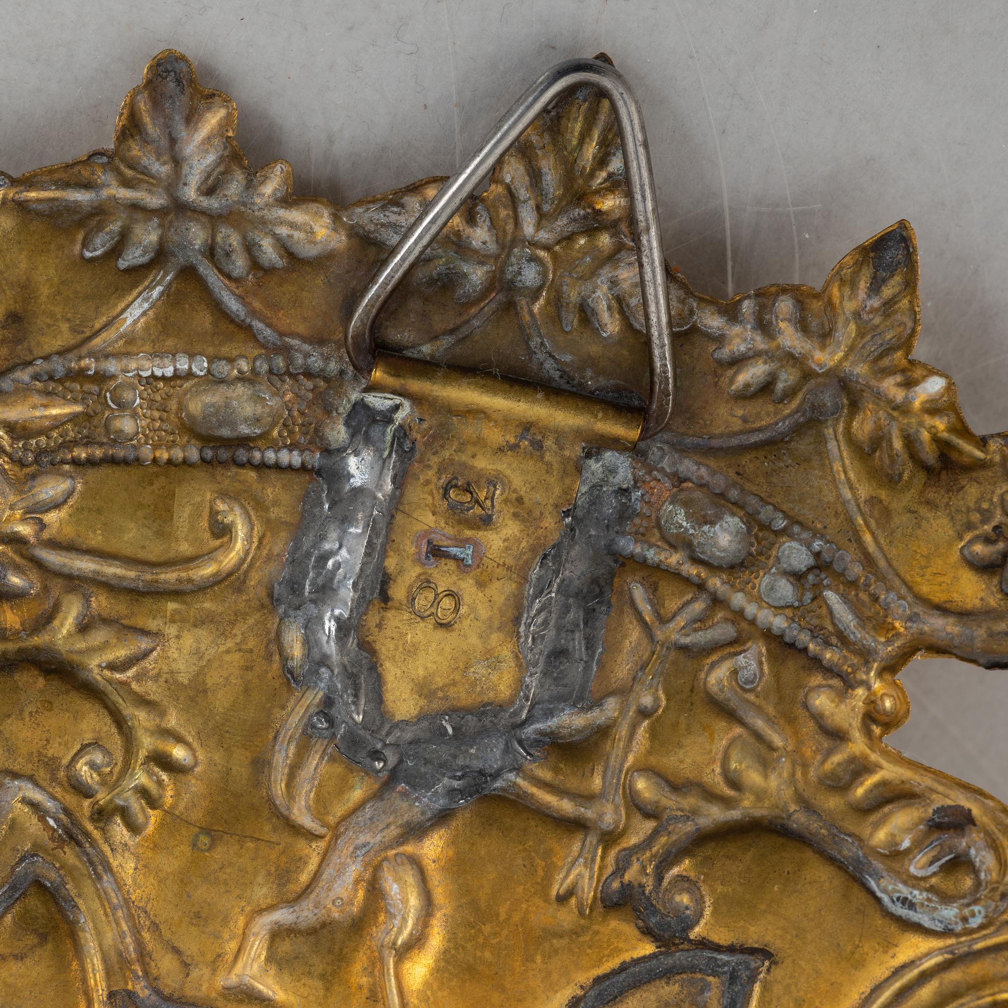 A pair of wall sconces, late 19th century.