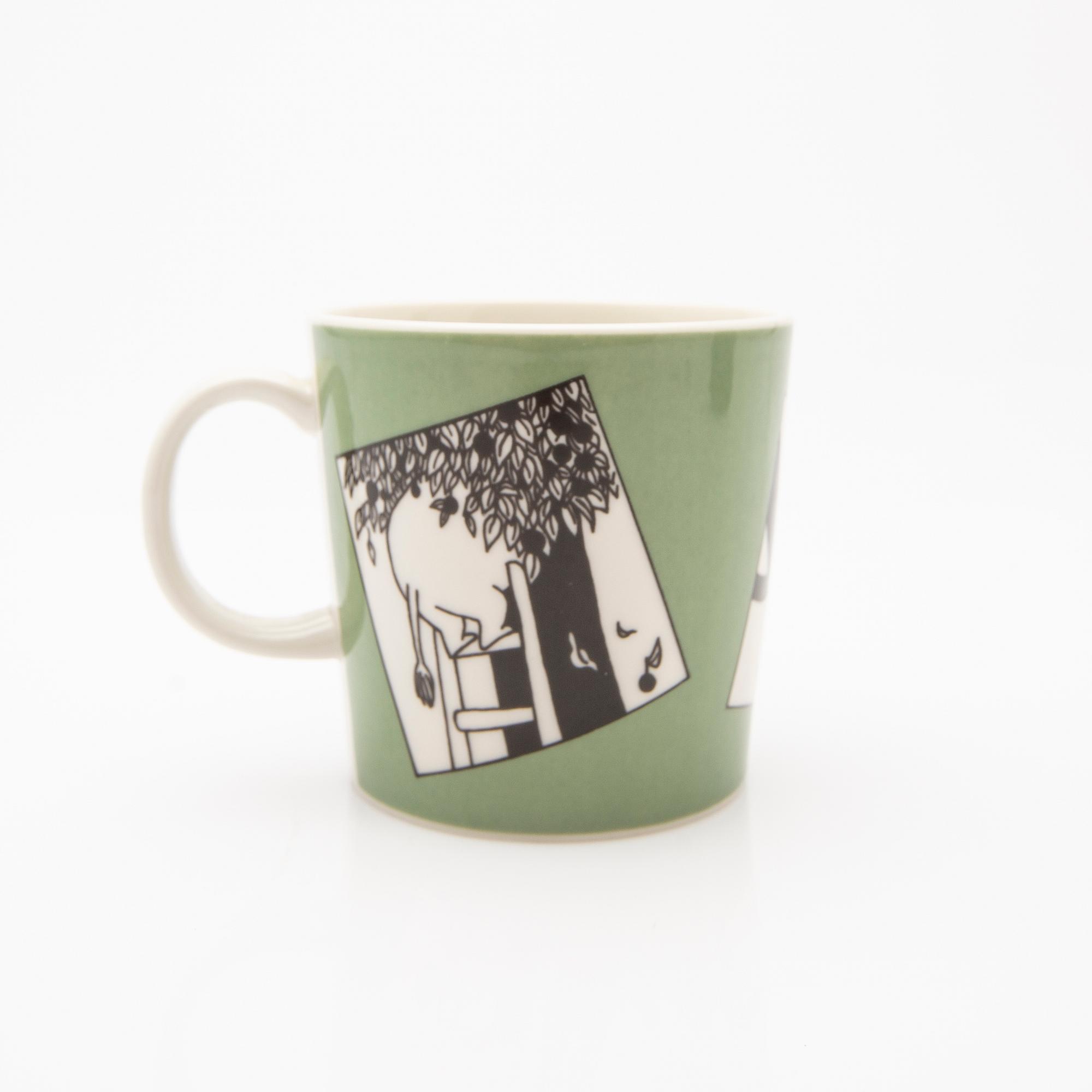 Moomin mug, porcelain, Arabia, Finland 1990-1993.