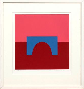 KG NILSON, colour lithographe, signed and numbered 288/295.