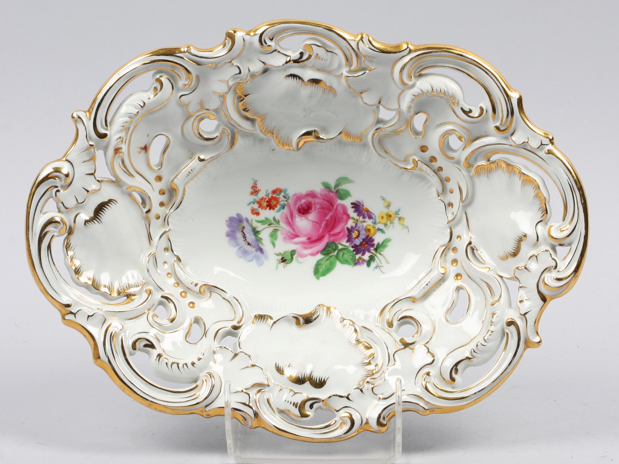 SKÅL, porslin, Meissen.