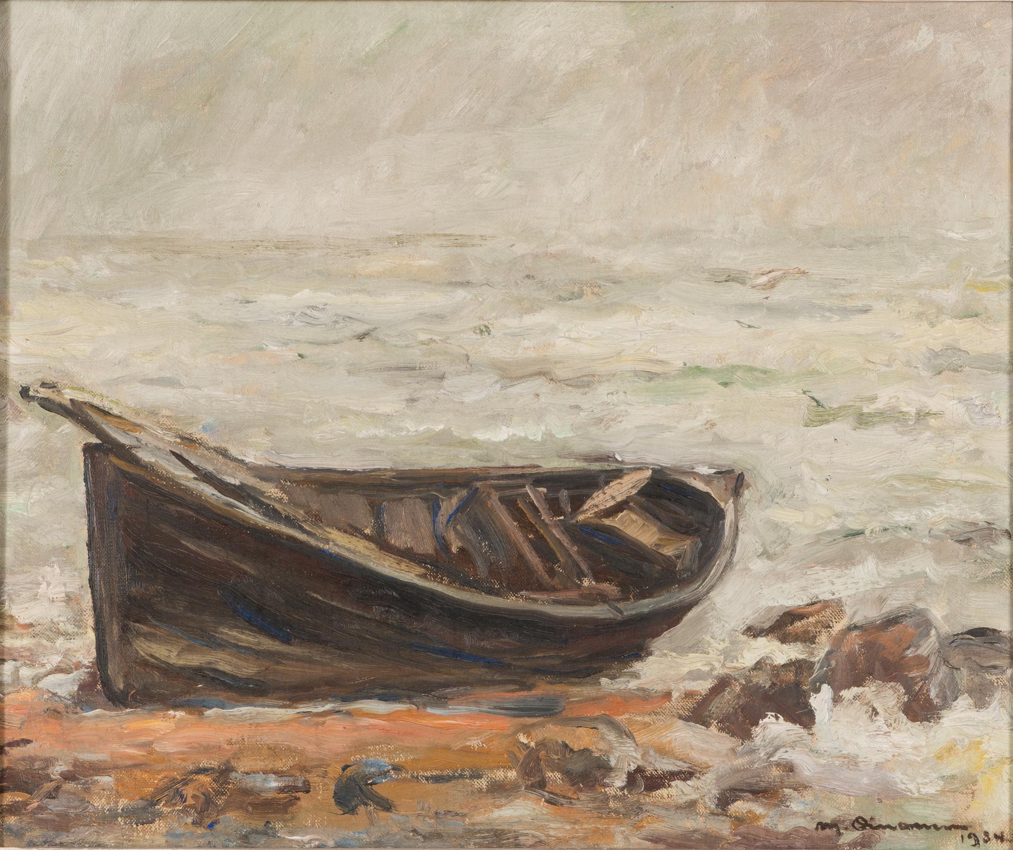 Mikko Oinonen, oil on canvas, signed and dated -34.