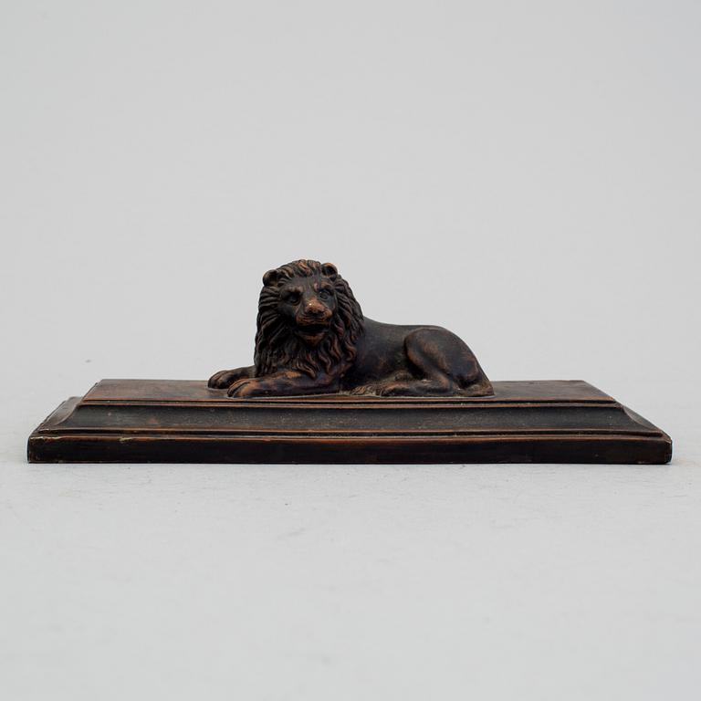 A mid 1800s terracotta paperweight.