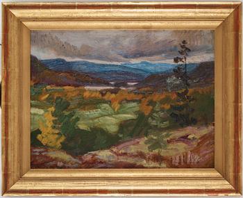 Helmer Osslund, Höstlandskap.