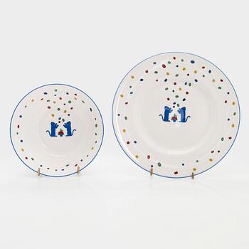 Cartier, barnservis, 4 delar porslin, "La Maison des Enfants.