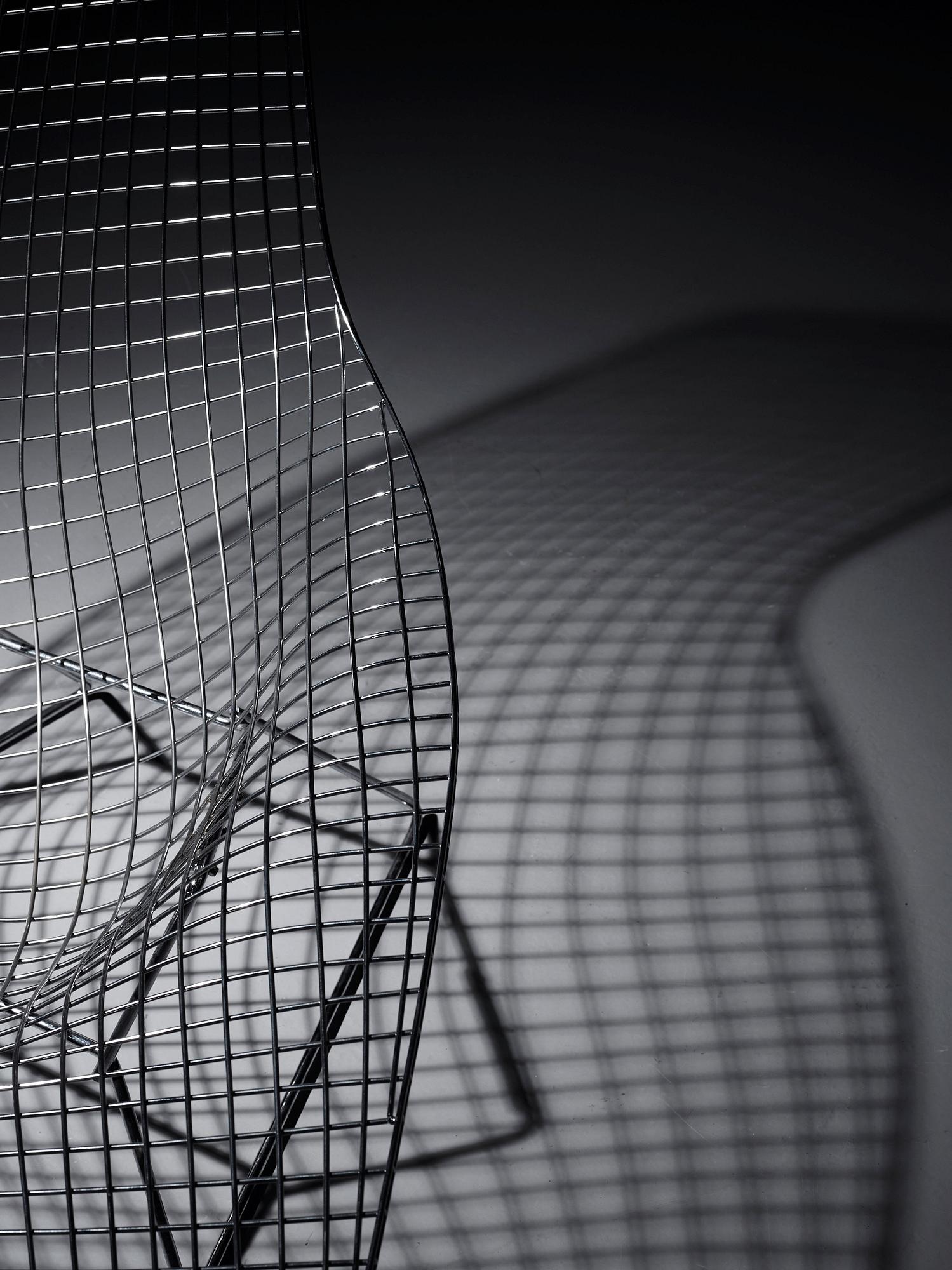 A Harry Bertoia 'Asymmetric Chaise', Knoll International.