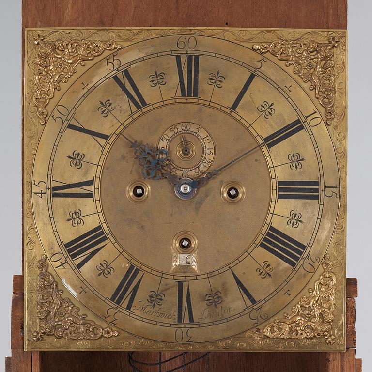 An English Baroque 17th century longcase clock by James Markwick (clockmaker in London 1666-1698).