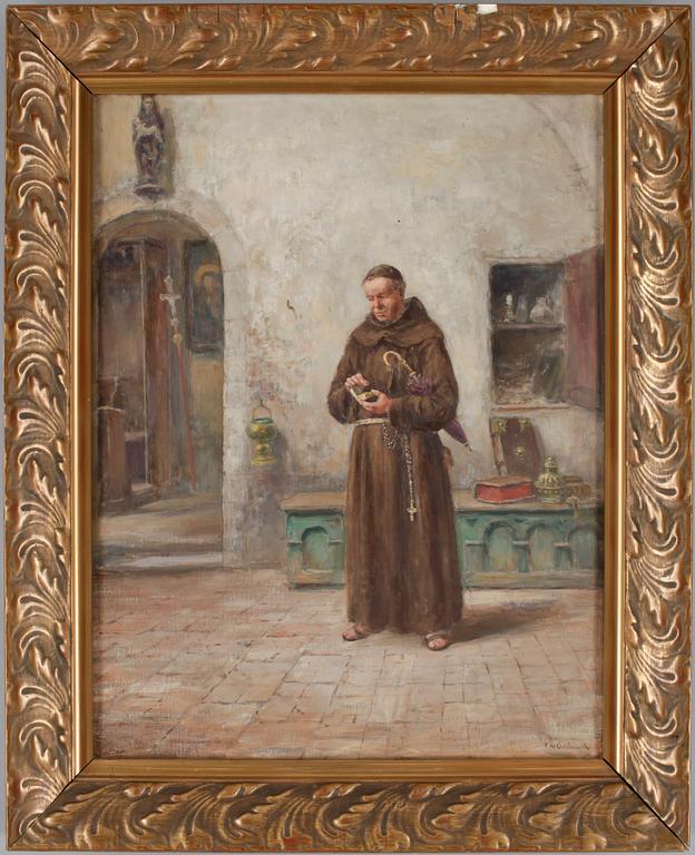 FRANS WILHELM ODELMARK, olja på duk, sign.