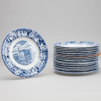 Dinnerware, Rörstrand, "Skånska slott".