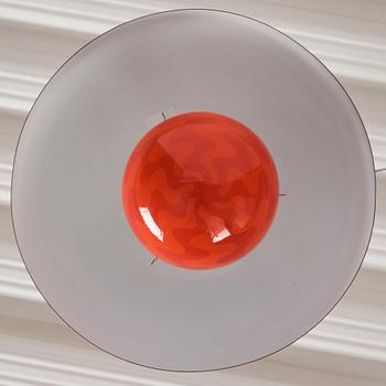 Verner Panton, a 'Flower Pot', ceiling lamp, Louis Poulsen, Denmark, 1970s.