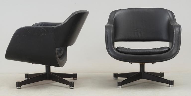 EERO AARNIO, fåtöljer, ett par, "Grand Chairs", formgivna 1962.