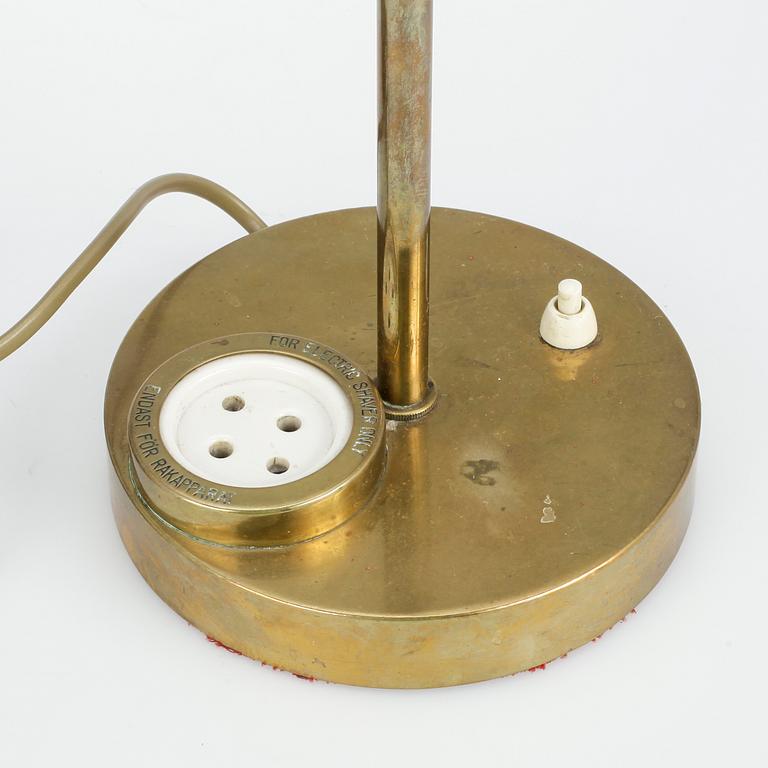 BORDSLAMPA, 1900-talets mitt.