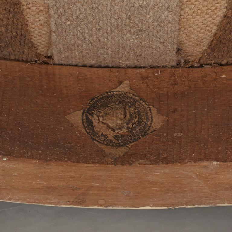 STOLAR, fyra stycken. Gustavianska stockholmsarbeten, 1700-talets slut.